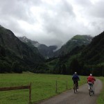 Oberstdorf 2012: Rückblick aus dem Tal in Richtung Berg