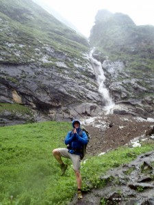 Trotz besch... Wetter (Dauerregen und kalt) mussten ein paar Fotos schon sein - man ist ja nur einmal hier.