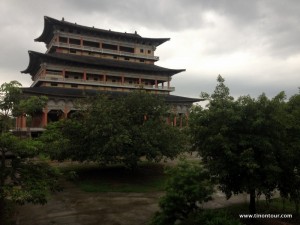 Der Koreanische Tempel im Relegionspark in Lumbini