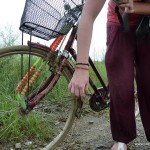 Die Wege sind alles andere als für Radfahrer bei Regen gemacht - dementsprechend sahen wir und die Räder auch aus