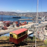 Mit dem "Lift" / Gondel geht es nach oben